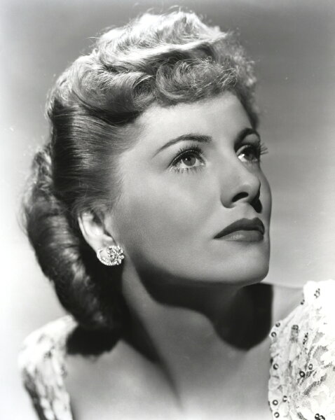 Posterazzi: Joan Fontaine Looking Up and wearing an Earrings in a