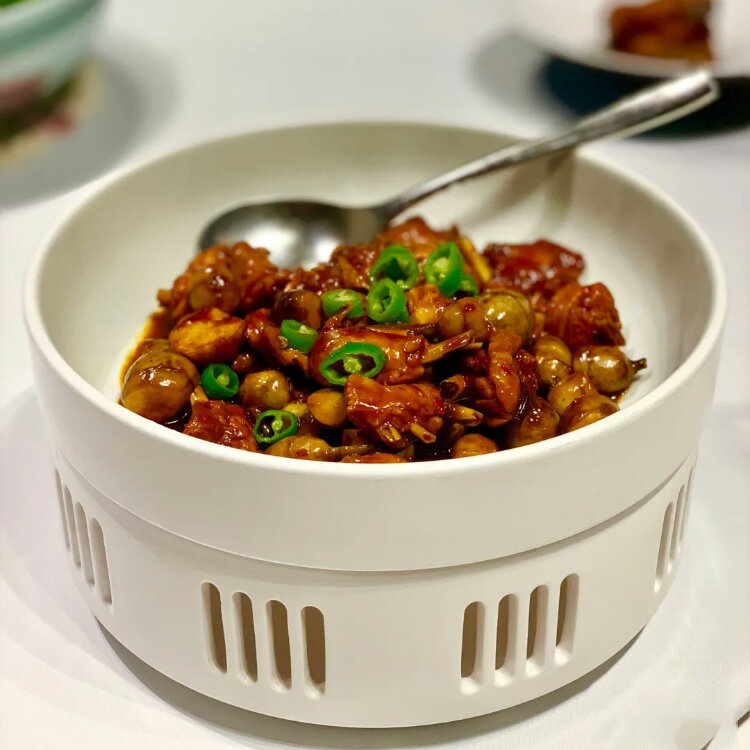 酒店中廚餐具明爐加熱爐鴻蒙爐熱菜幹鍋蠟燭加熱中式特色創意會所