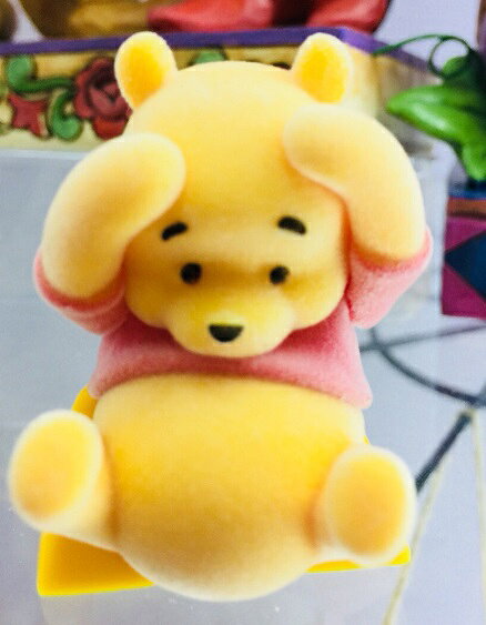 大賀屋 日貨 迪士尼 小熊維尼 BP Fluffy Puffy 盒玩 維尼 擺飾 玩偶 裝飾 正版 L00011494