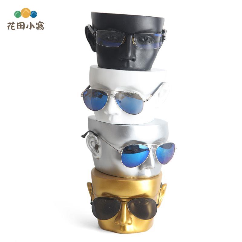 眼鏡模特 太陽鏡墨鏡個性陳列道具眼鏡店櫥窗眼鏡桌面歐美展示架 [PP0502003]