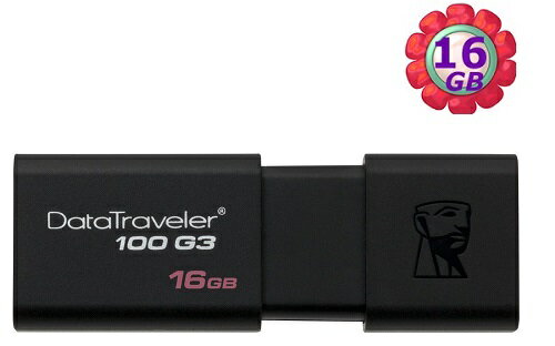 <br/><br/>  Kingston 16GB 16G 金士頓【DT100G3】Data Traveler 100 G3 DT100G3/16GB USB 3.0 原廠保固 隨身碟<br/><br/>
