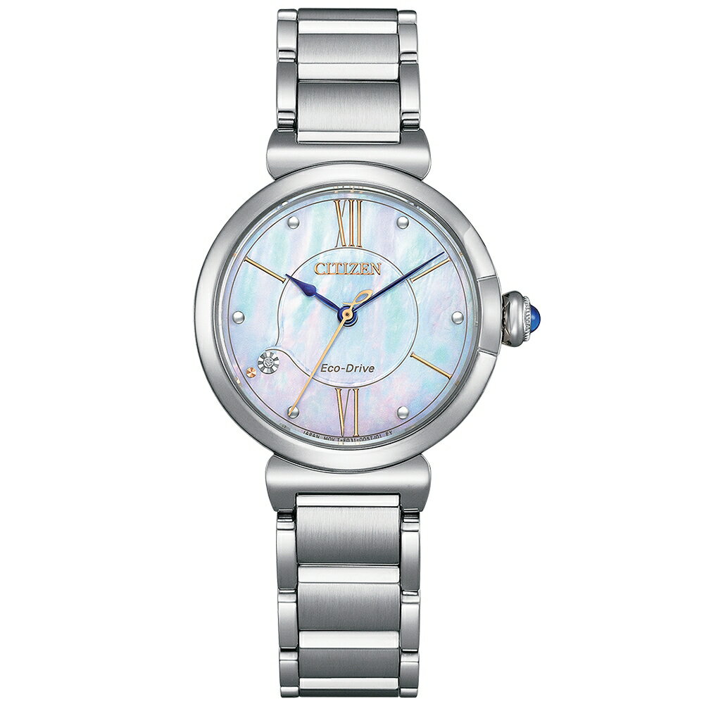 送禮首選★CITIZEN 星辰 L系列May bells鈴蘭花女錶EM1070-83D  附提袋【全館滿額折價★APP下單點數4倍送】線上購買享_實體門市同步服務