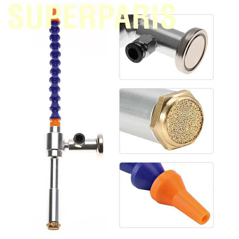 Superparis 130mm 渦流冷風槍, 帶柔性管套件的幹冷卻氣流機 2