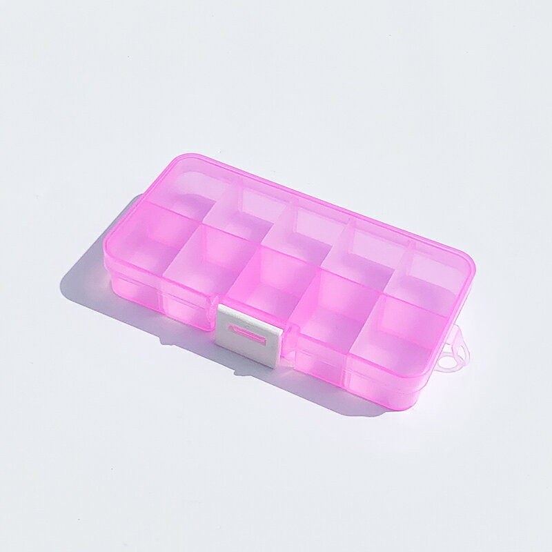 【巷南】塑料首飾透明收納盒便攜耳釘戒指手鏈項鏈分類儲物盒子 6