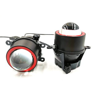 雷射霧燈 LED雙光透鏡 專車專用福睿斯翼博嘉年華3.0霧燈通用 魚眼透鏡大燈
