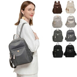 SPRING防盜尼龍後背包(8色)