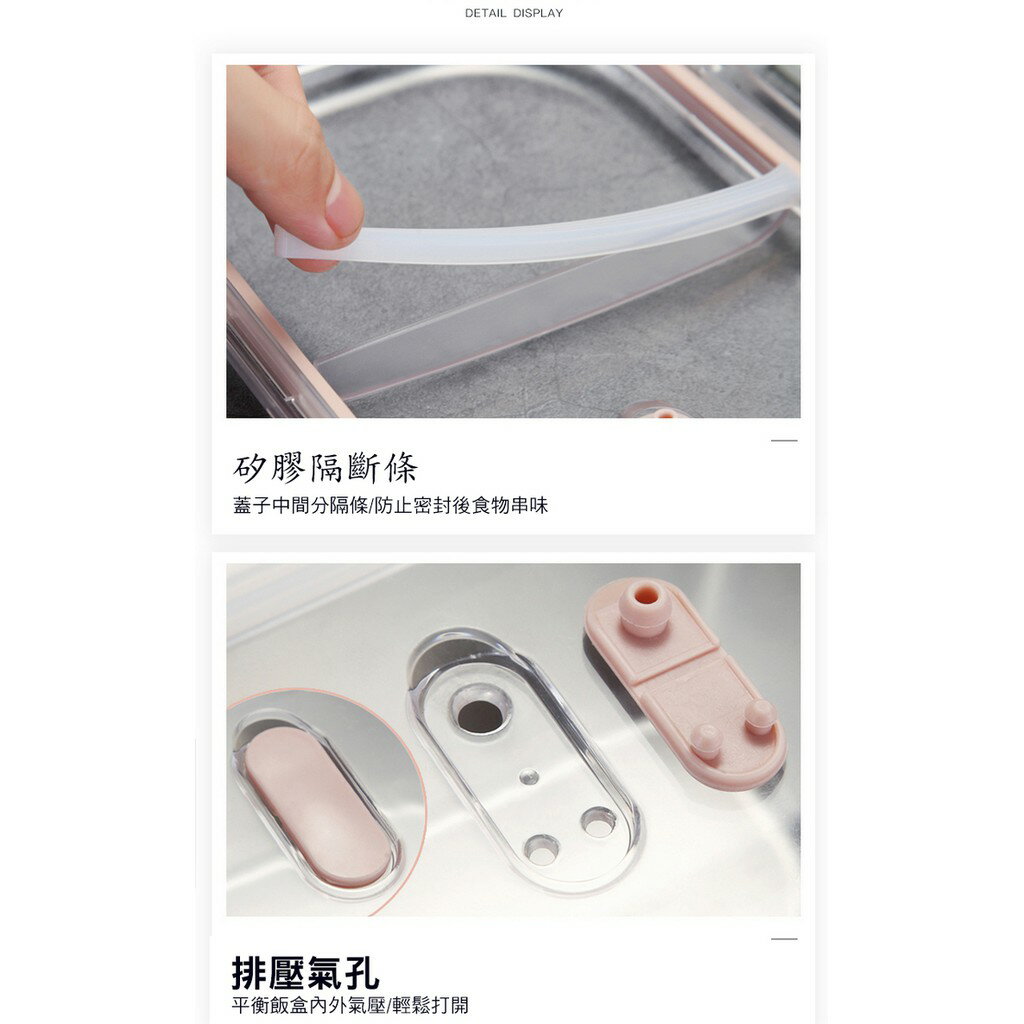 [現貨]大號便當盒304不銹鋼成人飯盒可開水加熱分格帶湯碗蓋速食盤學生餐盤大飯量飯盒 304不鏽鋼可手提便當盒 5