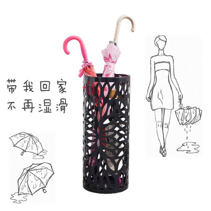 店長推薦創意雨傘桶家用酒店大堂雨傘架個性落地傘架鏤空金色傘桶雨具收納