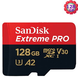 SanDisk 128GB 128G microSD【200MB/s Extreme Pro】microSDXC micro SD SDXC 4K U3 A2 V30手機記憶卡