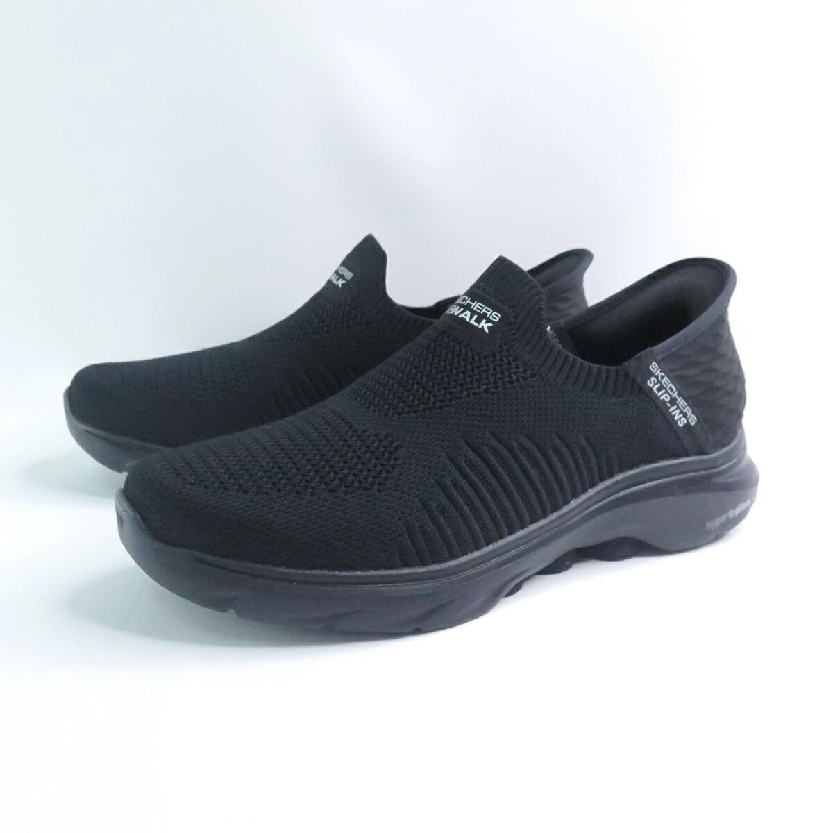 Skechers 216552BBK GO WALK 7 男健走鞋 Slip-ins 瞬穿 黑【iSport愛運動】