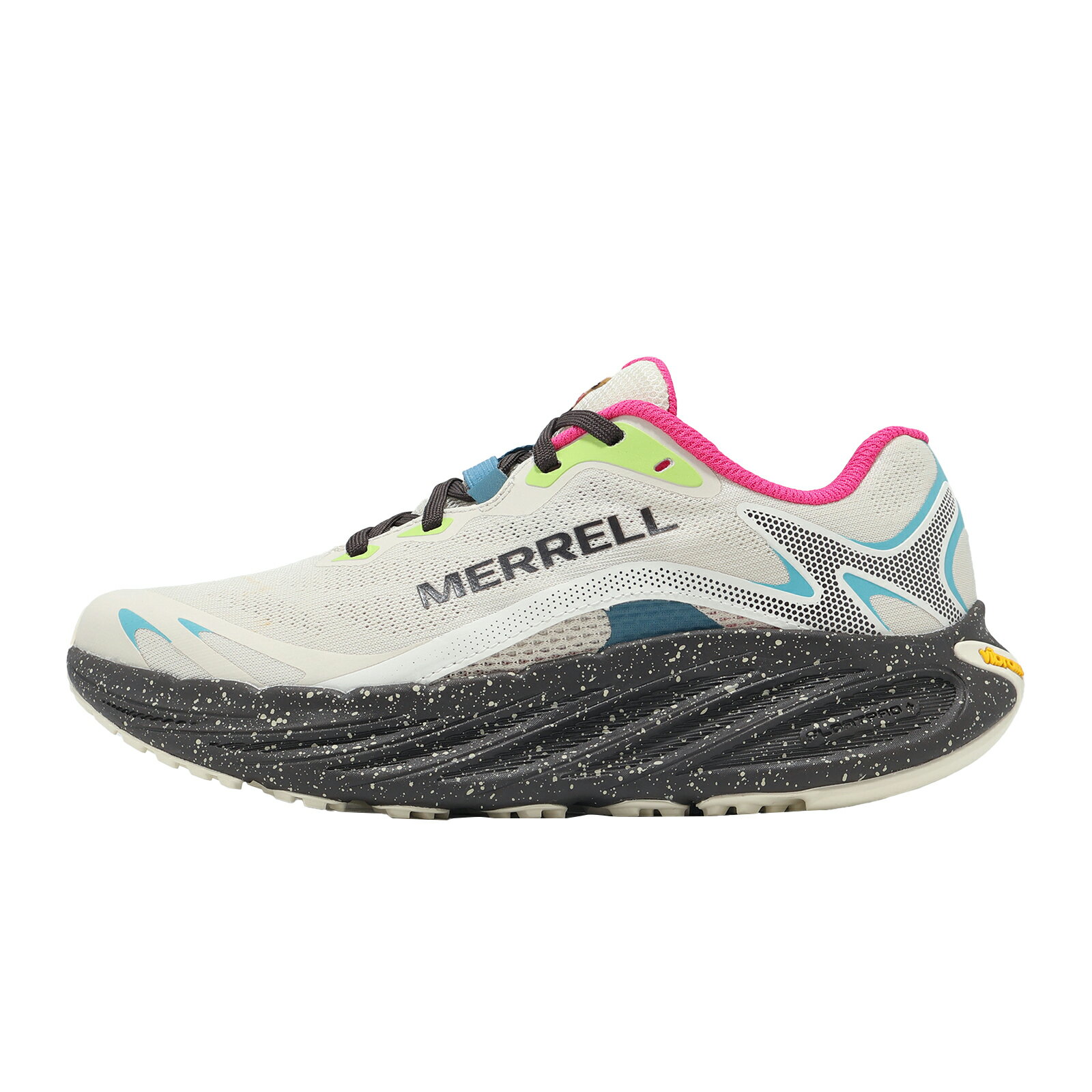 Merrell 越野跑鞋 Promorph 女鞋 米白 緩震 戶外 厚底 運動鞋 ML00005551