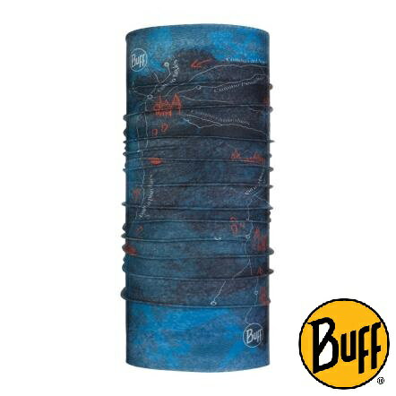 BUFF 聖雅各之路授權 Coolnet 抗 UV 頭巾 紺青半島
