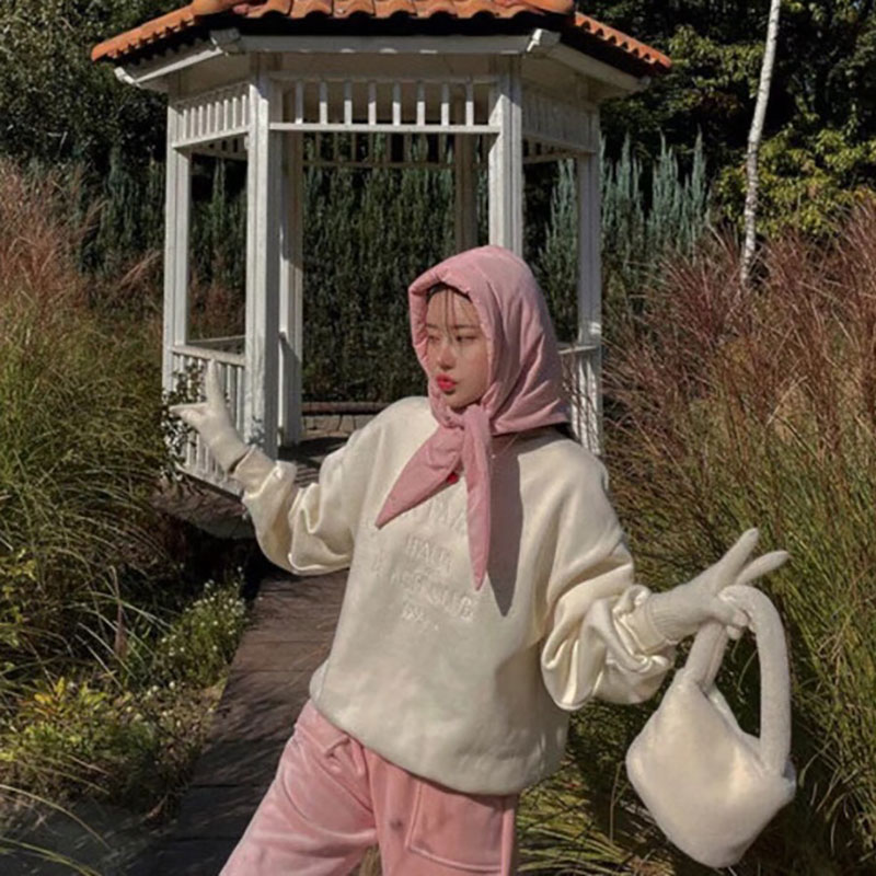 ANNAS 正韓羽絨棉蝴蝶結雷鋒帽 巴拉克拉法帽 遮耳帽 飛行帽 綁帶空氣感帽子 保暖耳罩 百搭小臉 3