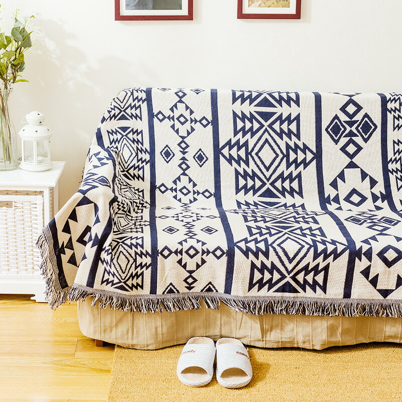 北歐ins簡約全蓋沙發蓋布萬能沙發巾沙發套罩單雙人沙發墊沙發毯