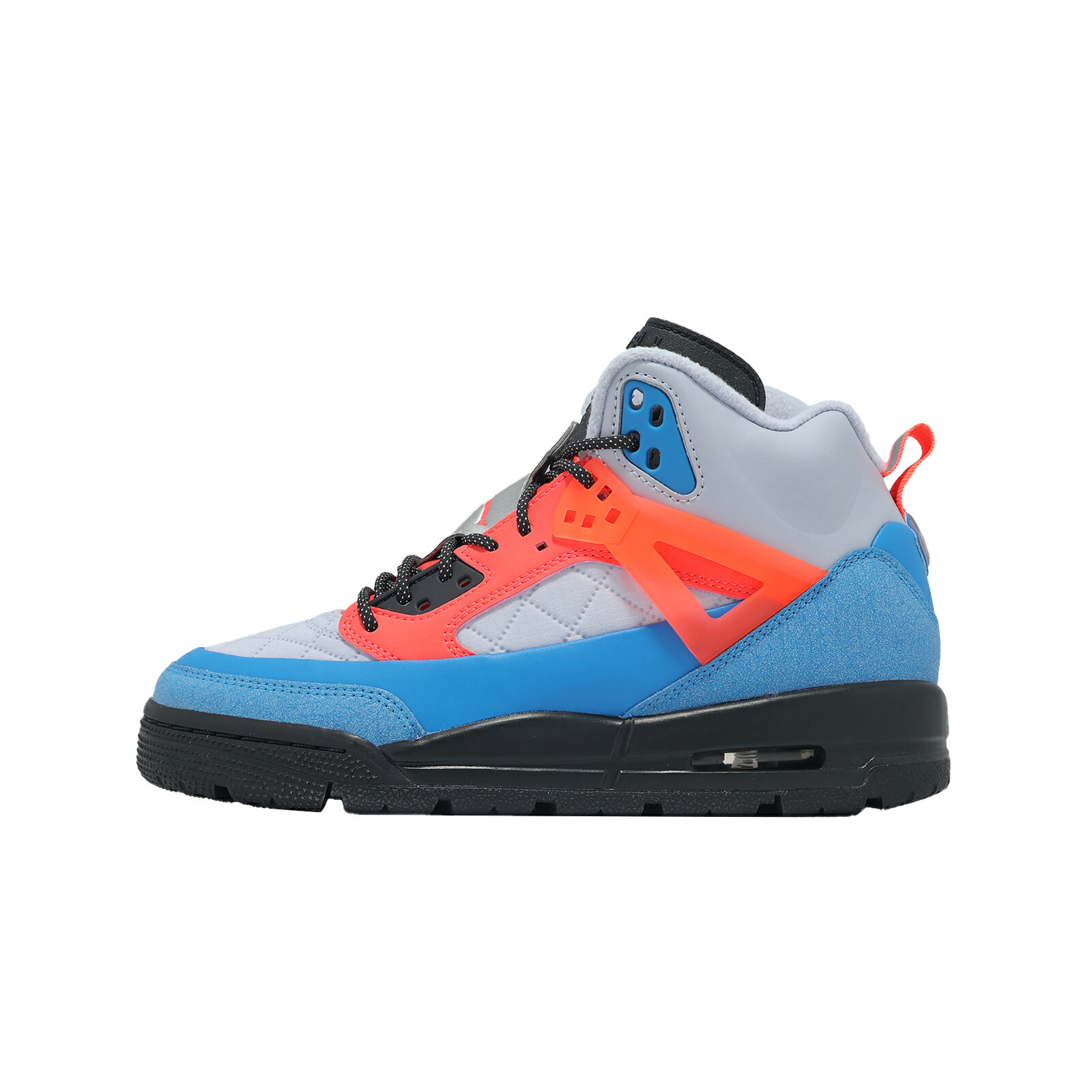 Nike 休閒鞋 Jordan Spizike GS 大童 女鞋 灰 藍 喬丹 氣墊 FD4653-046