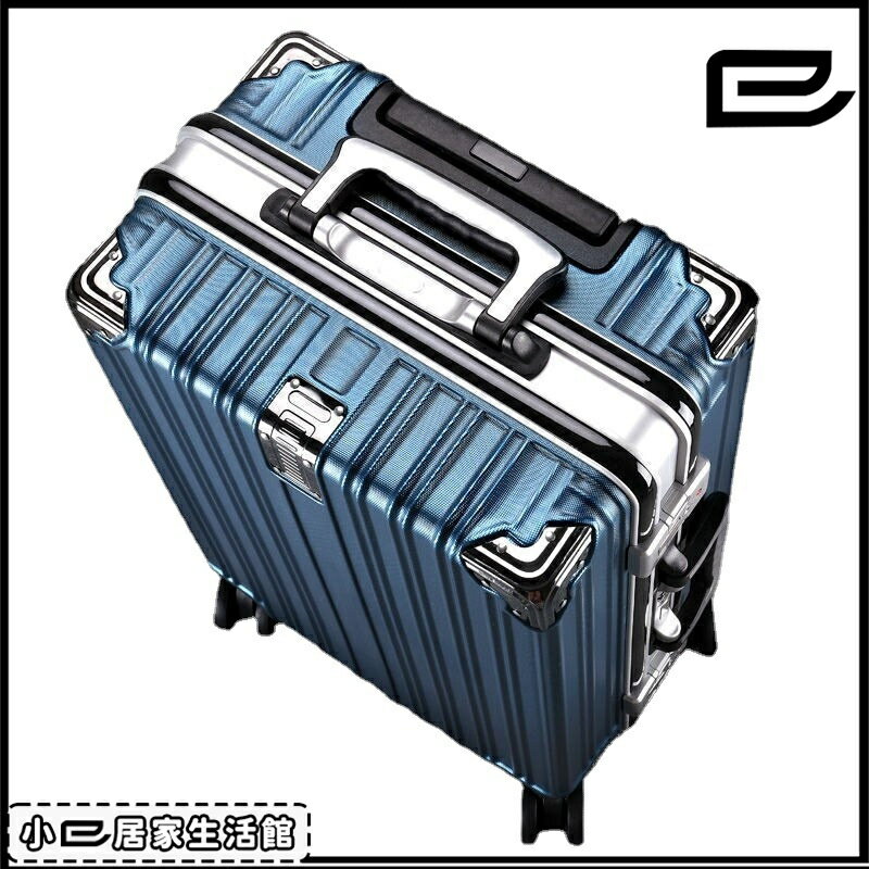 多功能行李箱 usb充電 學生 大容量 密碼箱 萬向輪 旅行箱 鋁框拉桿箱 20吋-28吋 4