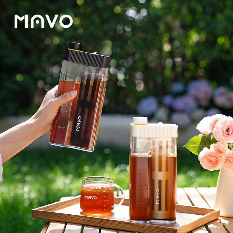【沐湛咖啡】MAVO 晶磚冷萃咖啡壺 800ml /Tritan材質