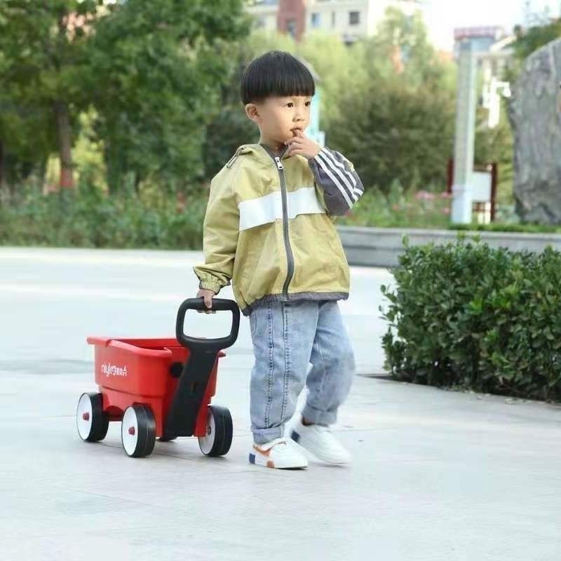 【免運/可開票】小推車 買菜推車 零食推車 購物車 小推車兒童手拉車可坐四合一嬰兒學步玩具儲物車1到3歲沙灘寶寶