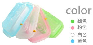 韓國製 JMGreen 新鮮凍 RRePlus 副食品冷凍記錄儲存分裝盒(1格-600g) (大) (顏色隨機)【紫貝殼】