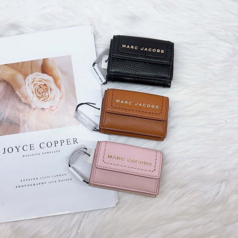 美國代購 臺灣現貨 Marc Jacobs 迷你三折短夾 情人節【送禮精選★APP下單點數4倍送】