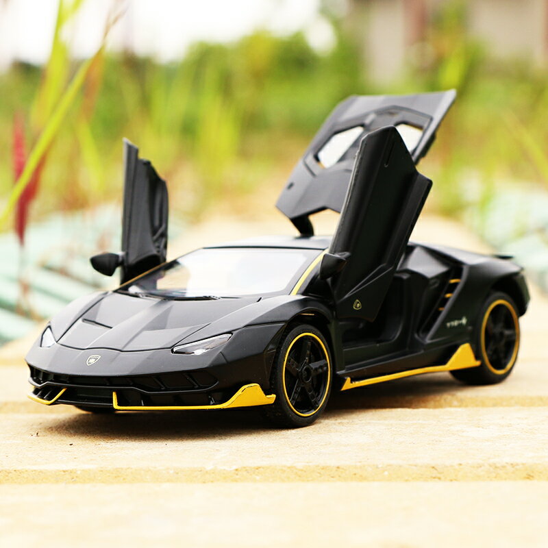 蘭博LP770基尼汽車模型模擬合金車模跑車模型兒童玩具車男孩賽車