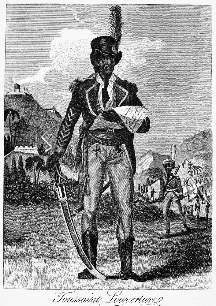 Posterazzi: Toussaint LOuverture N(C1743-1803) Pierre Dominique ...