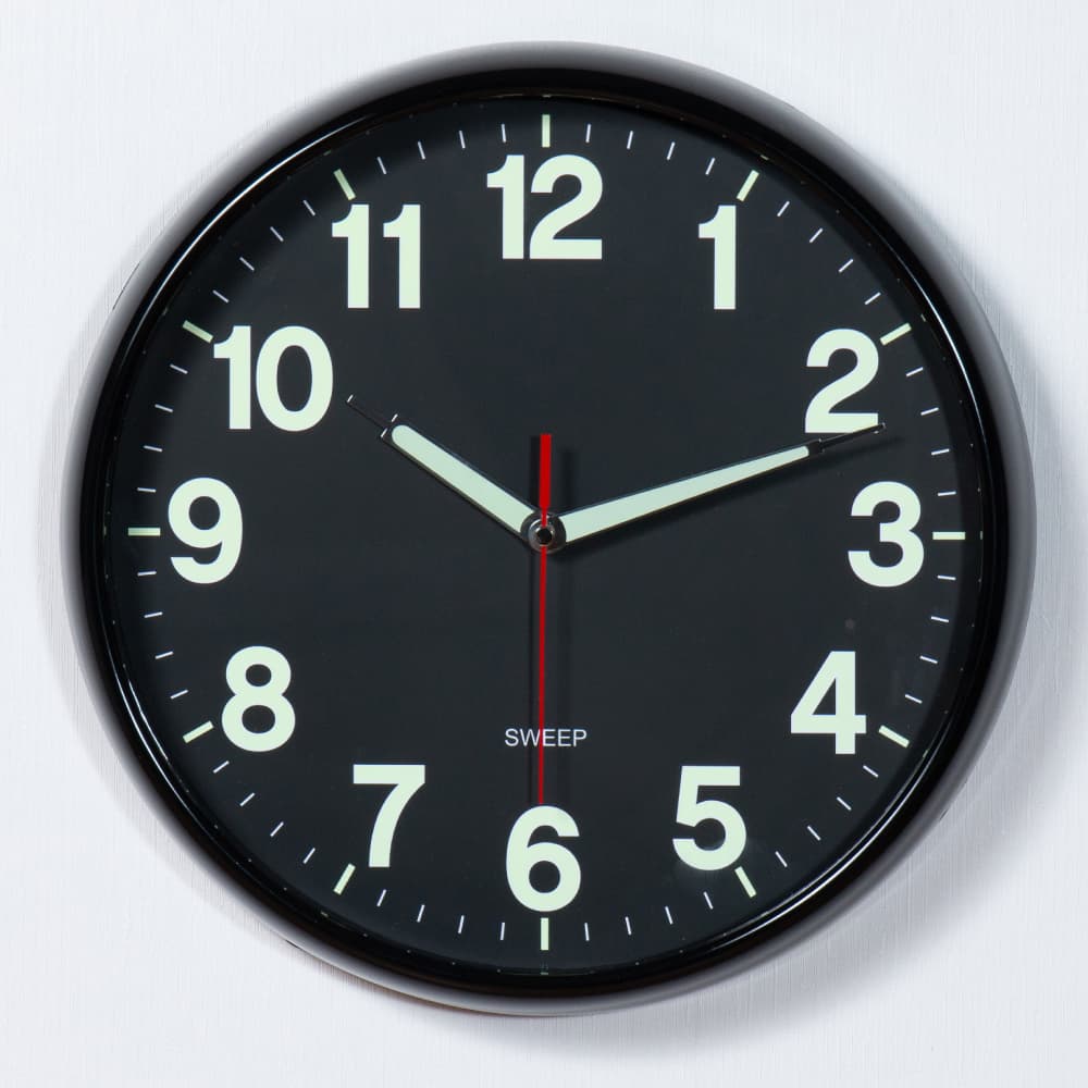 掛鐘 TG-0323 SW BK NITORI宜得利家居