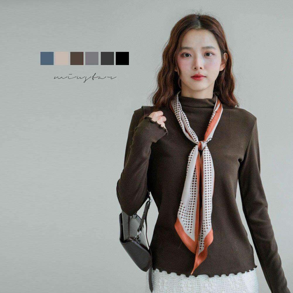 ★限時下殺$390★MIUSTAR立領木耳邊坑條慕斯雙面羊絨上衣(共6色)1125預購【NR2436】