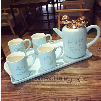 咖啡杯套裝歐式小奢華英式下午茶花茶茶具家用客廳陶瓷水杯杯子