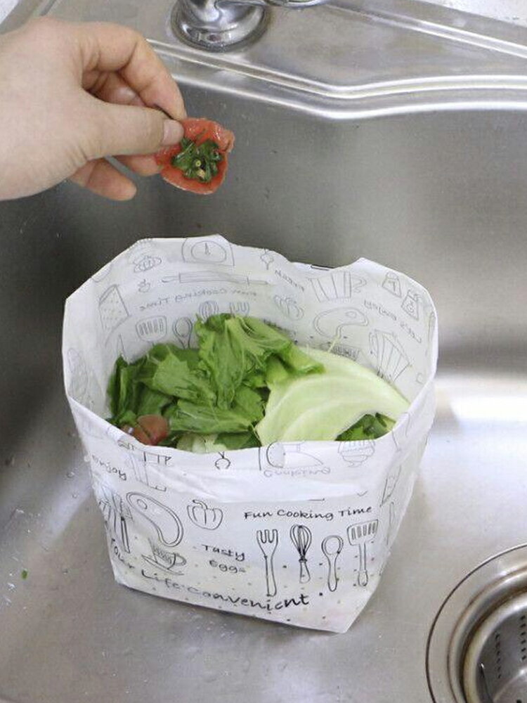 垃圾袋立式廚房干濕分離瀝水袋水槽剩飯茶渣一次性過濾網袋收納袋