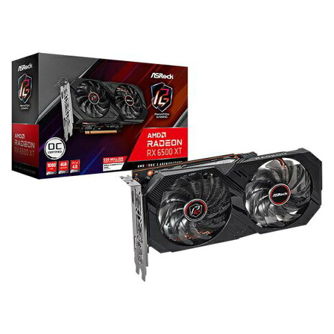 【現貨含稅】華擎 ASRock Radeon RX 6500 XT PGD 4GO AMD 顯示卡RX6500XT 0