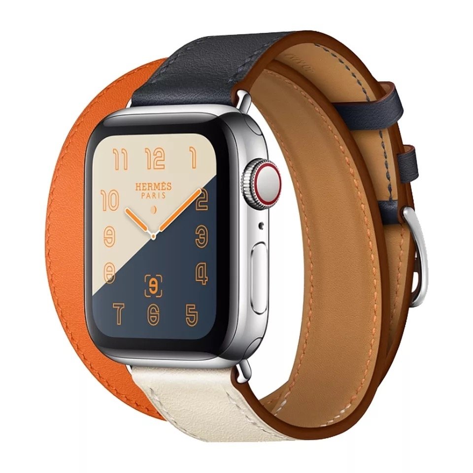 【APP下單滿799折100】Apple Watch 拼貼雙繞皮錶帶 蘋果手錶 1/2/3/4代 38 40 42 44mm