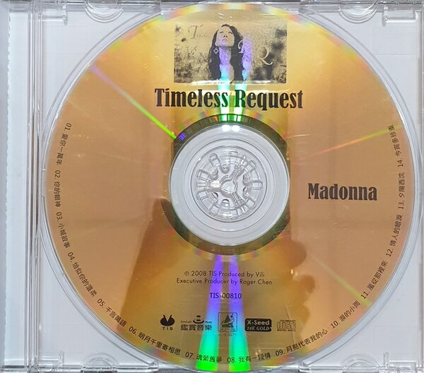 【停看聽音響唱片】【CD】TIMELESS REQUEST (24K Gold )瑪當娜