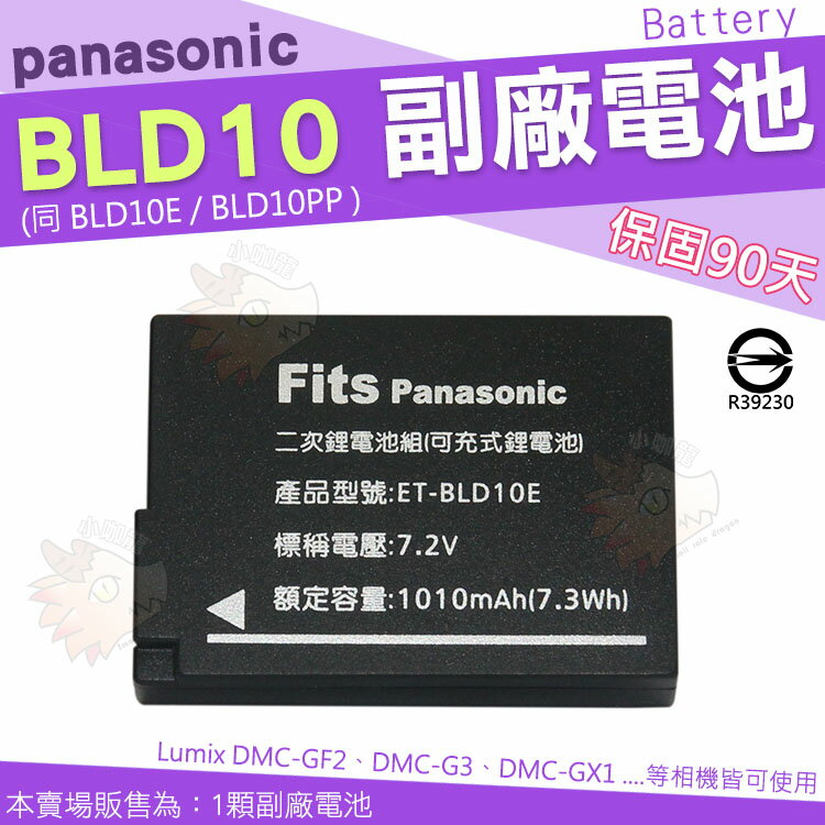 Panasonic BLD10 BLD10E BLD10PP 相機專用 副廠 鋰電池 防爆鋰芯 Lumix DMC GF2 GX1 G3 電池 相機電池