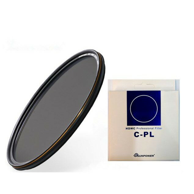【EC數位】SUNPOWER TOP1 HDMC C-PL(w) Filters 鈦元素鍍膜偏光鏡 CPL