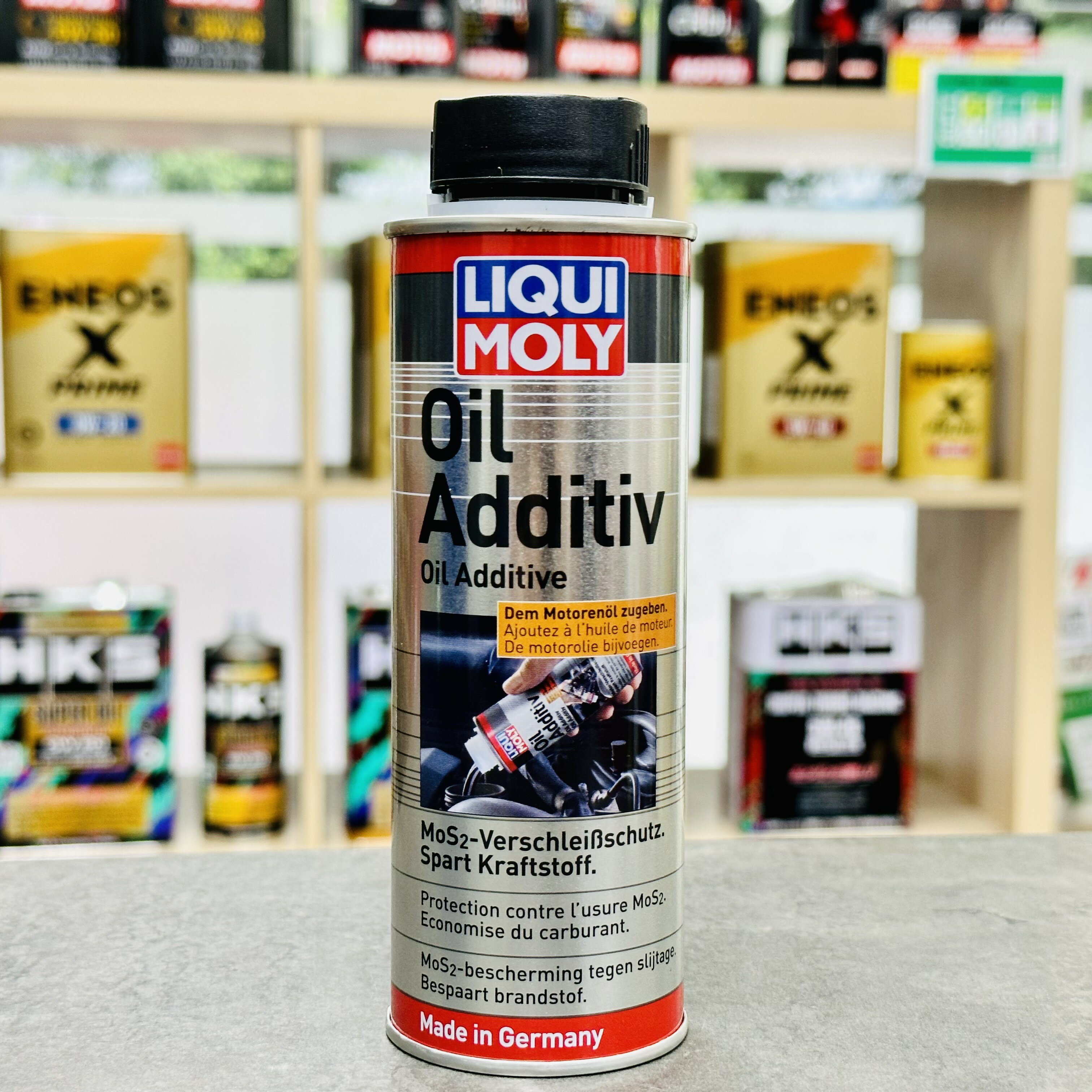 德國 LIQUI MOLY OIL ADDITIV MoS2 力魔 二硫化鉬 機油精 引擎添加劑 強化機油效能 添加劑