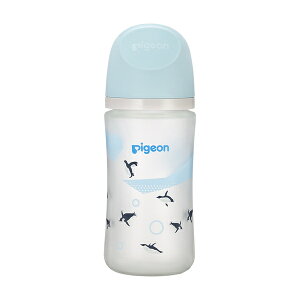 貝親 Pigeon第三代母乳實感矽膠護層玻璃奶瓶240ml/企鵝P80279G 752元