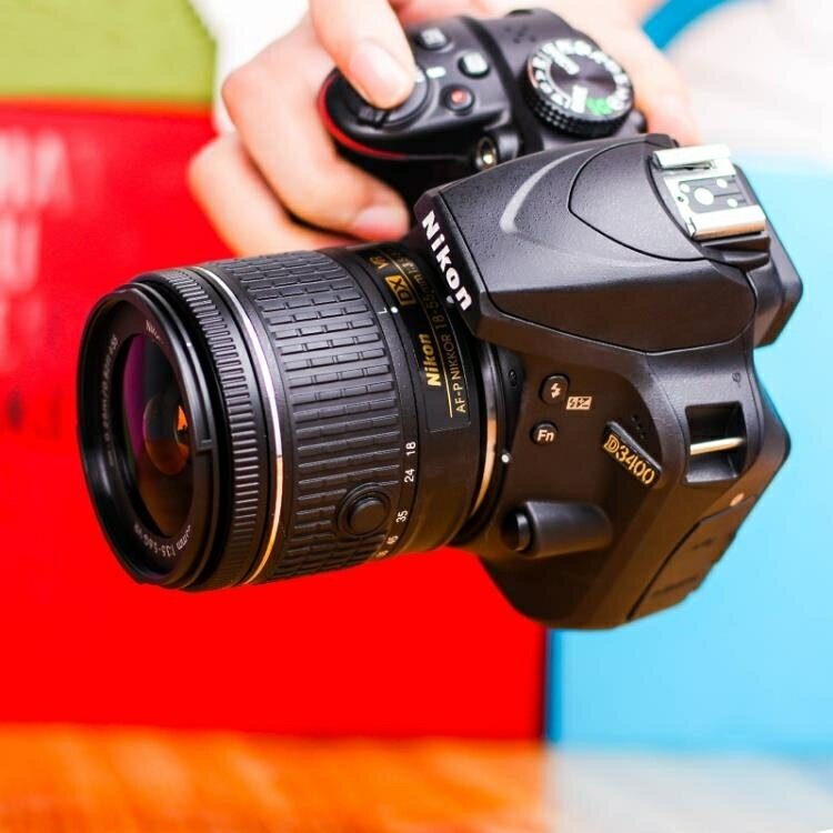 高清照相機Nikon/尼康D3400 18-55VR套機 單反相機入門級高清旅遊數碼 DF 免運維多