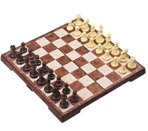 友邦UB木塑國際象棋磁性 便攜折疊棋盤超大中小號 比賽用棋31*31公分