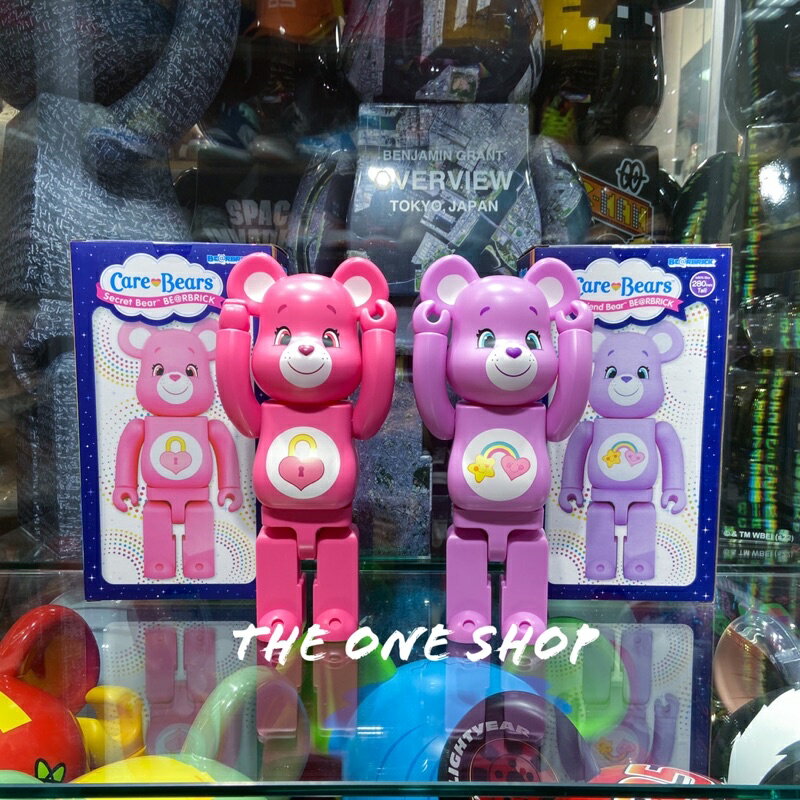 TheOneShop BE@RBRICK CARE BEARS Secret Bear Best Friend Bear 粉色