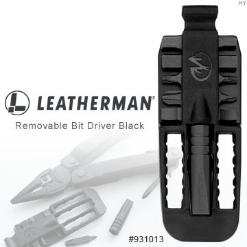 【【蘋果戶外】】Leatherman 931013 可拆式工具組-黑 工具鉗配件 REMOVABLE BIT DRIVER