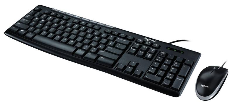 【最高現折268】Logitech 羅技 MK200 USB 有線鍵盤滑鼠組