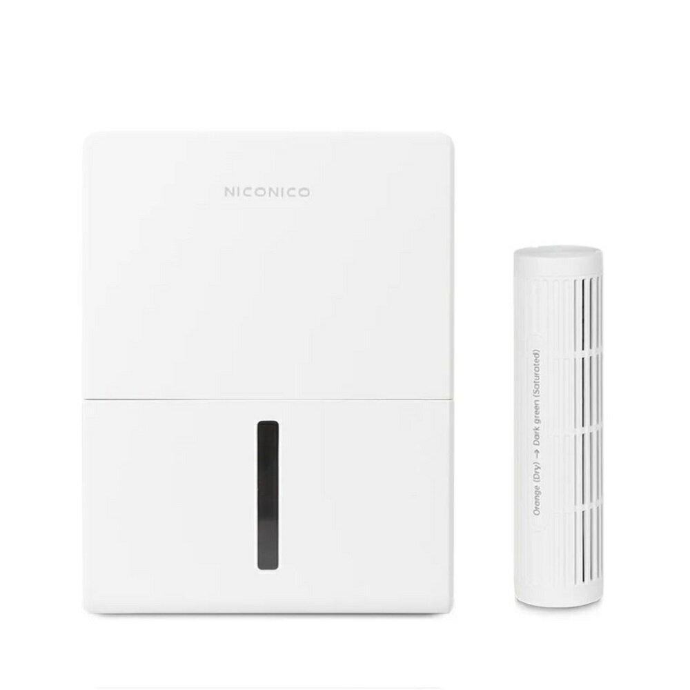 【1機1棒超值組+贈香氛室內擴香瓶】NICONICO 除濕機 x 除濕棒 二合一電子除濕機 NI-DF2409 免耗材 適用4坪~6坪 1