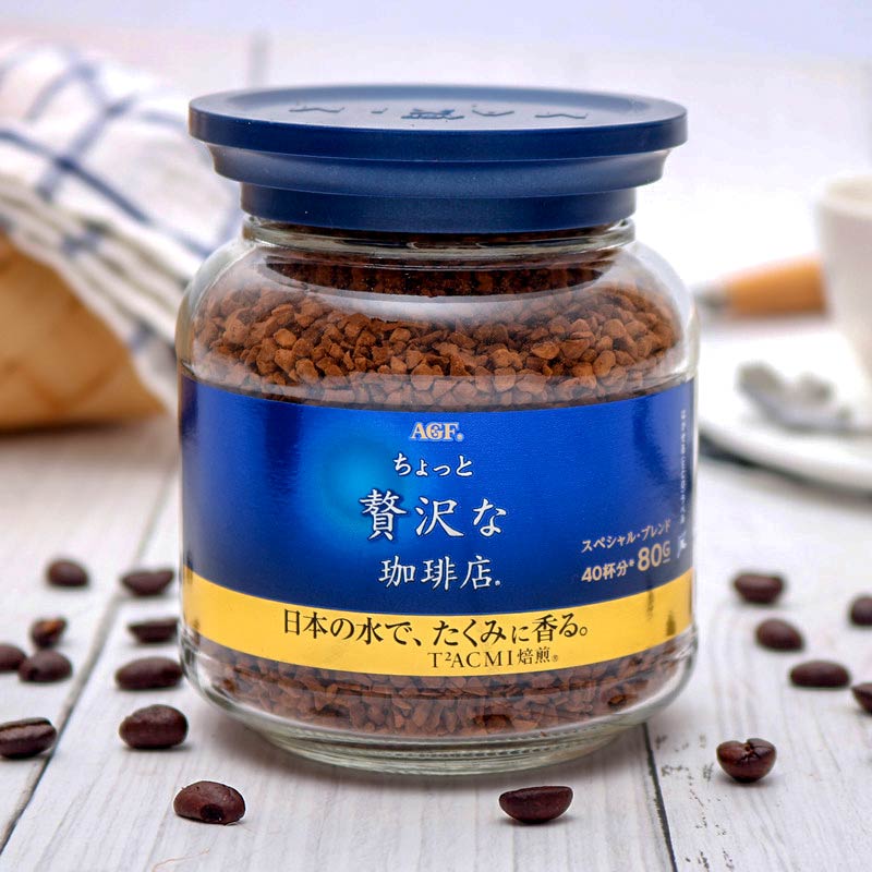 AGF MAXIM華麗香醇咖啡-藍(80g)