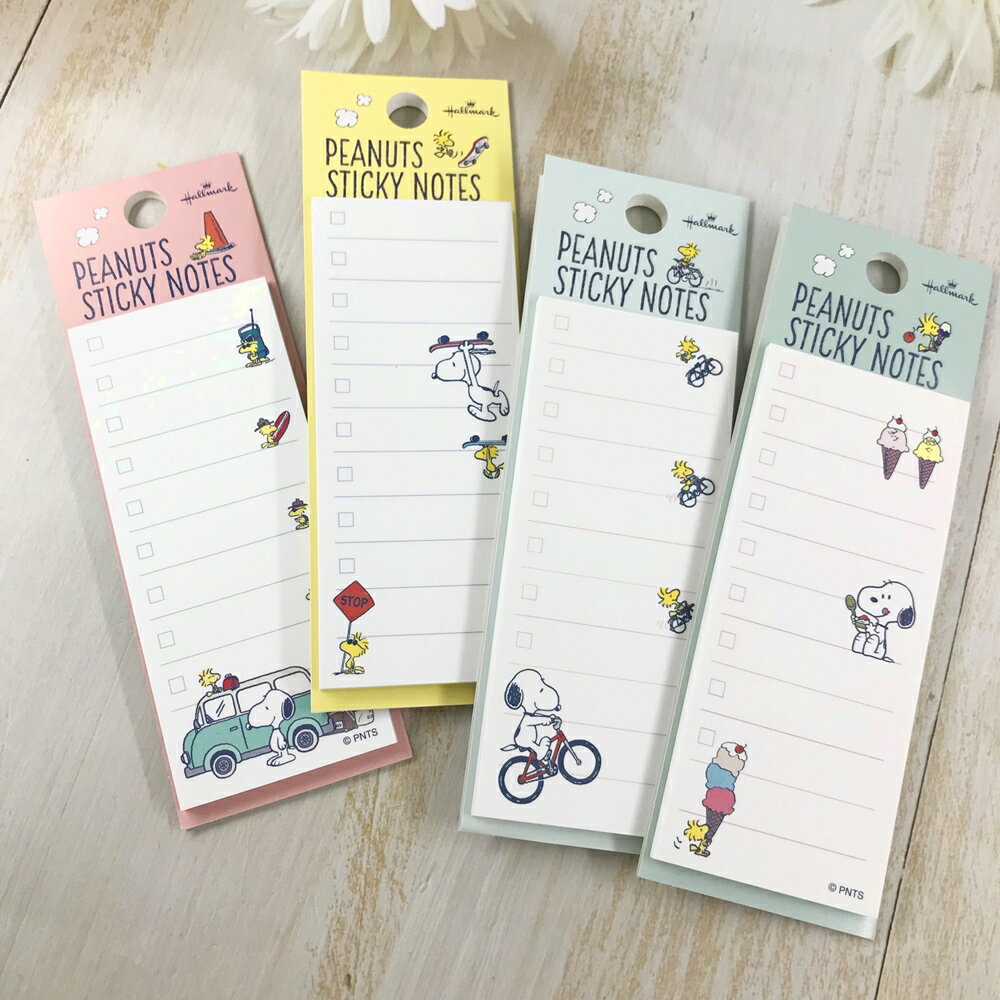 史努比 peanuts 快樂旅遊系列 日本製 條例式 便利貼-日本直送，新品上市｜小鶴日貨