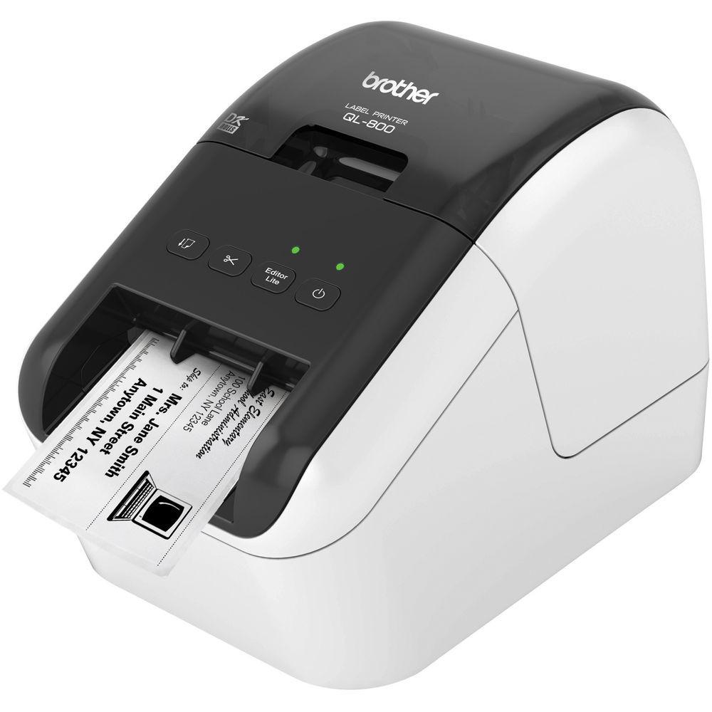  【最高可折$2600】brother QL-800 超高速商品標示多功能物流管理列印機 標籤機 評比