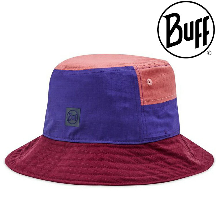 Buff 太陽漁夫帽/圓盤帽 125445-605 粉紫傳奇