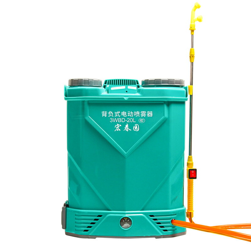 農用高壓鋰電池背負式消毒機器噴灑充電農藥噴壺打藥機電動噴霧器