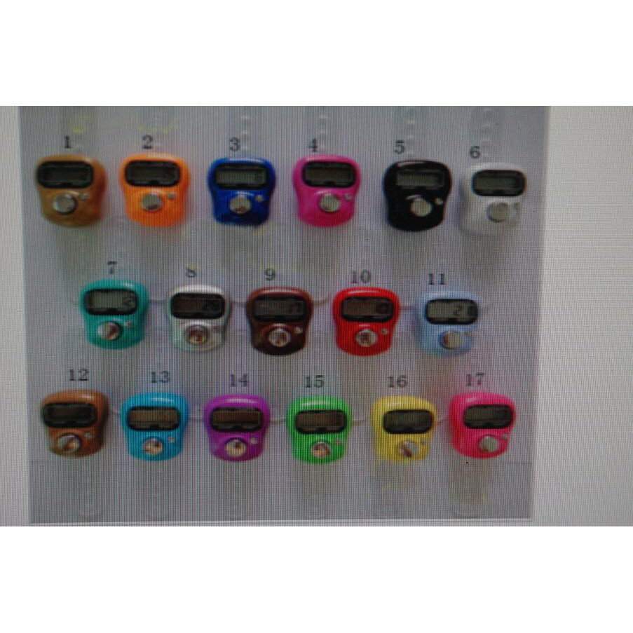 電子拇指型念佛持咒數數器(卡式包裝)