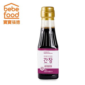 (新包裝) 韓國 bebefood寶寶福德 寶寶專用醬油 180ml (煮湯調味用) (10個月以上適用)